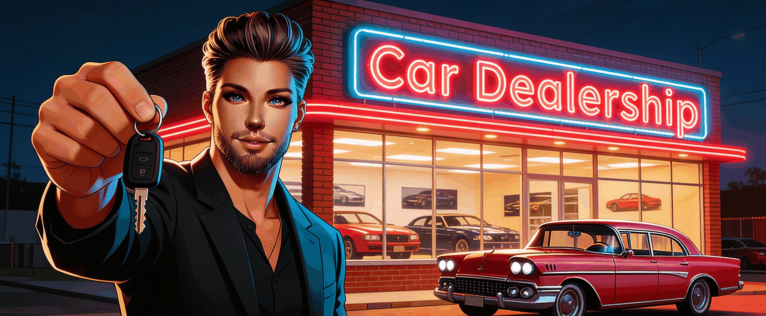 Car Dealership Tycoon, a mobile game by Flux Play Games